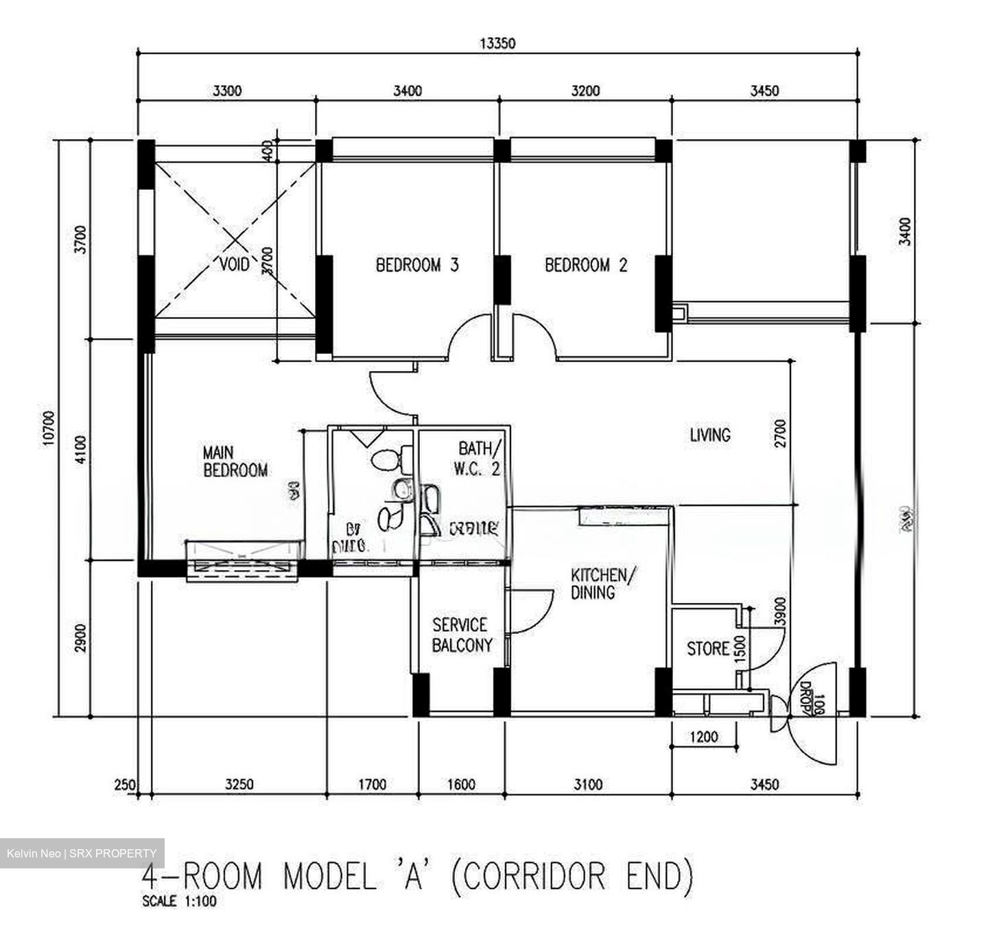 Blk 706 Woodlands Drive 40 (Woodlands), HDB 4 Rooms #626436411